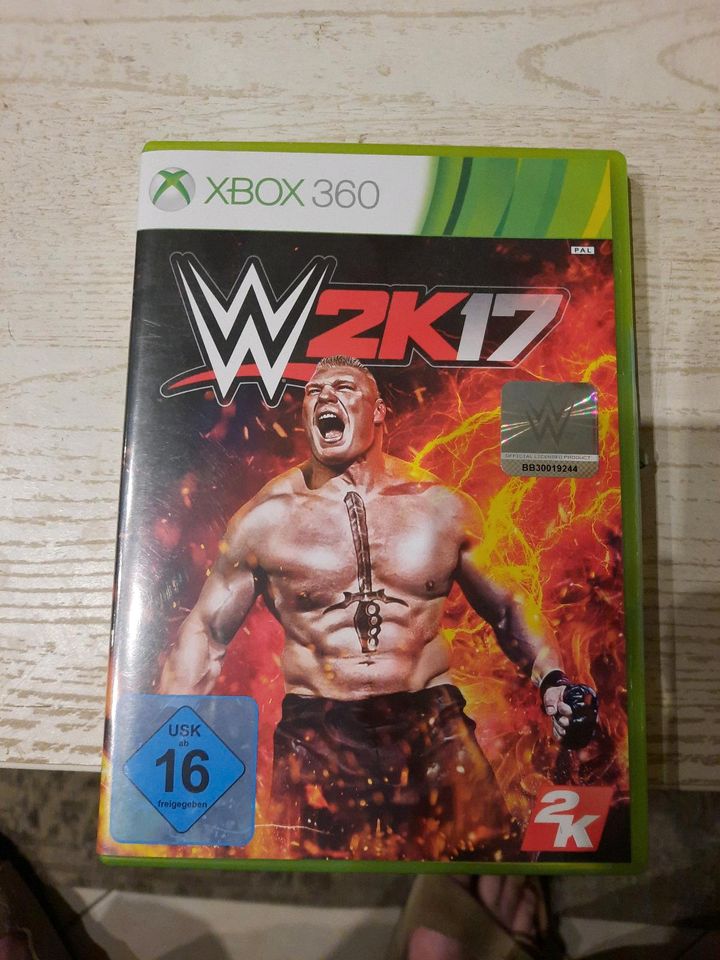 W2K17 Spiel für Xbox 360 in Neuhof