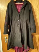 Schwarzer Mantel Emp Gothic Addams Family Gr. M Kiel - Elmschenhagen-Kroog Vorschau