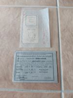 DRG 1 Fahrschein 1906 und 1 Platzkarte 1923 Niedersachsen - Ronnenberg Vorschau