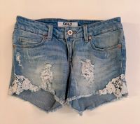 ☀️ Jeansshorts, Hotpants von Only, Gr. 36, mit Spitze, wie neu Nordrhein-Westfalen - Schermbeck Vorschau