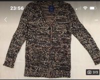 Tom Tailor Strickjacke Cardigan Gr. 152 Braun mit Glitzerfäden Niedersachsen - Meppen Vorschau