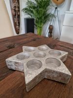 Kerzenhalter Silberner Stern aus Keramik für 6 Teelichter Münster (Westfalen) - Centrum Vorschau