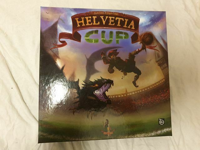 Helvetia Cup, Brettspiel, deutsch Kickstarter OVP in Meppen