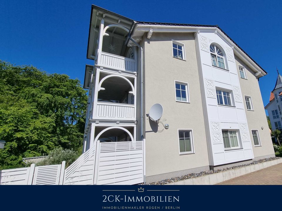 Exklusive 3 Zimmer Eigentumswohnung nahe Seebrücke und Wilhelmstraße im Ostseebad Sellin! Süd-Balkon! in Sellin