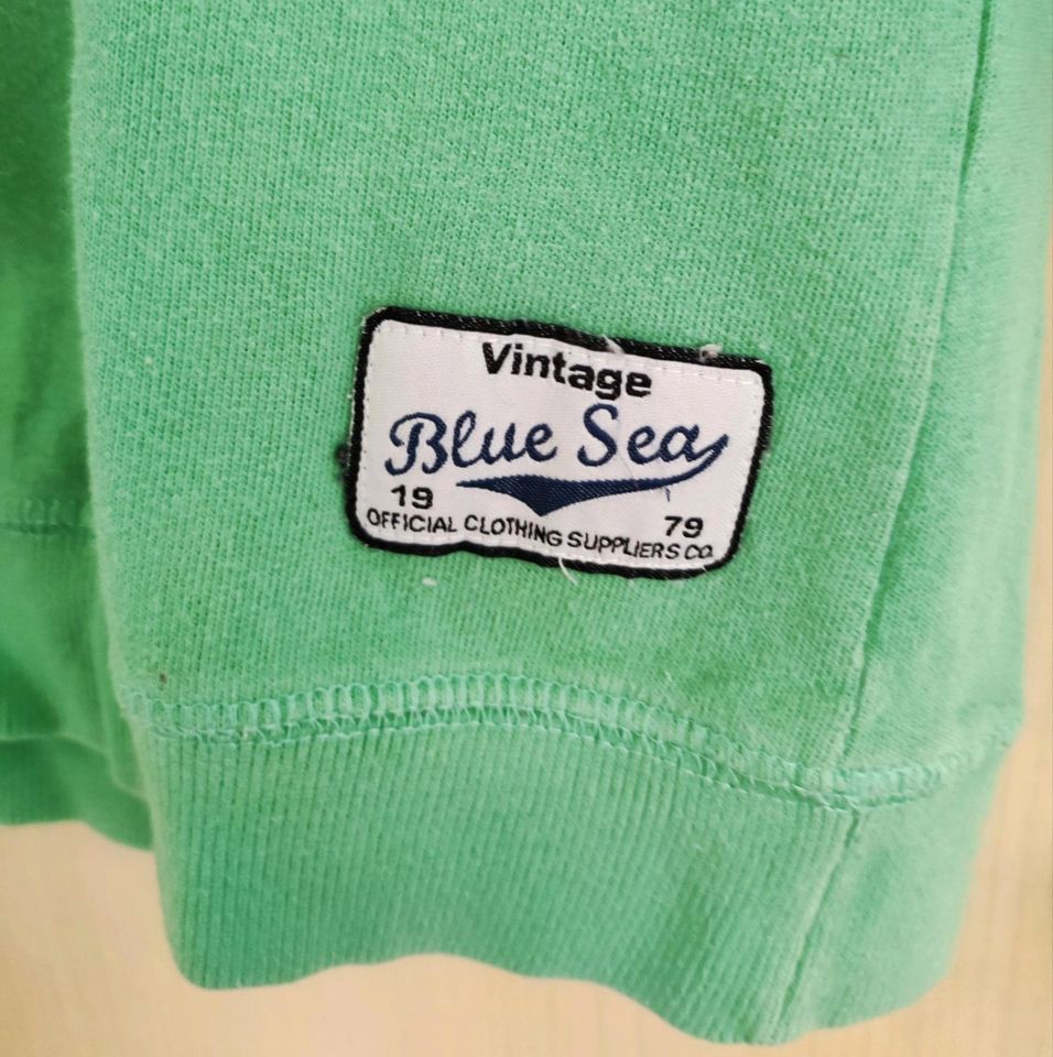 blue seven kids Sweatshirt 122 Pullover grün Pulli in Marktoberdorf