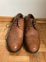 Brogues leder Herrenschuhe braun Bayern - Germering Vorschau