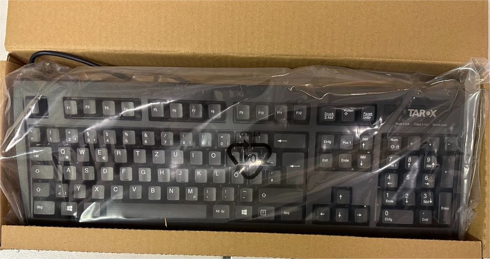 Tastatur USB Tarox Neu und OVP in Geiselhöring