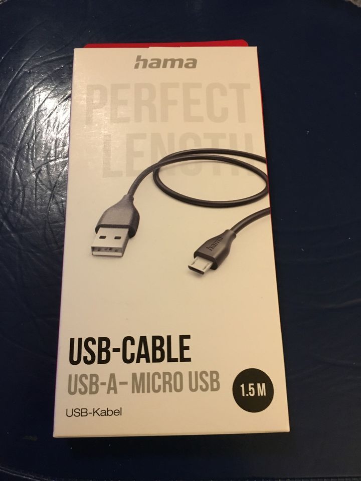 HAMA USB Kabel, USB-A > Micro USB, 1.5m in Köln