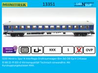 13351 Minitrix Spur N InterRegio Großraumwagen Bim 263 DB Ep.IV 2 Hessen - Eschwege Vorschau