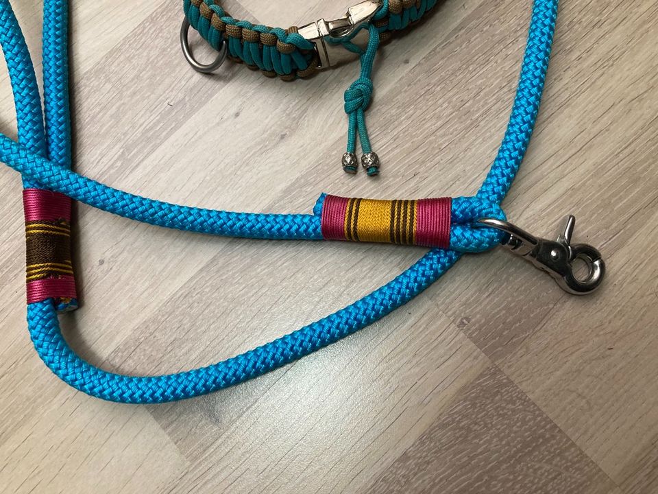 Paracord Halsband ⭐️ Tauleine Set S/M Handmade in Wackersleben