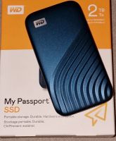 Western Digital My Passport 2 TB SSD - Externe Festplatte - blau Hamburg-Nord - Hamburg Alsterdorf  Vorschau