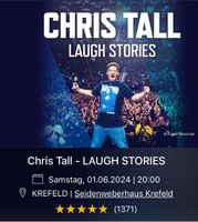 Chris Tall 2x Tickets Krefeld 2024 Nordrhein-Westfalen - Bergheim Vorschau