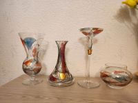 Lucka Glas Vasen Set Vintage Brandenburg - Borkwalde Vorschau