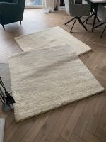 2 x Hochflor Teppiche weiß creme Niedersachsen - Bad Pyrmont Vorschau