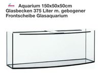 Aquarium 50x50x150, 375 Liter Hessen - Kaufungen Vorschau