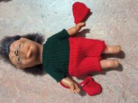 DDR Puppe Mecki 27 cm hoch von ca. 1972  sehr guter Zustand Sachsen - Radeberg Vorschau