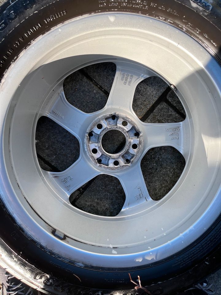 MB Alufelgen mit Sommerreifen Conti 235/50 R18 für MB GLA in Feucht