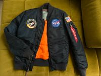 Alpha Industries Bomberjacke NASA in Navy Dunkelblau Nordrhein-Westfalen - Odenthal Vorschau