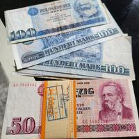 2400 Ostmark 48x 50er -2x 100 Mark Orginal Geld DDR Banderole Niedersachsen - Buchholz in der Nordheide Vorschau