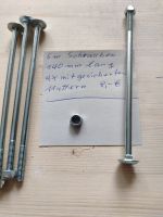 4X=6 mm Schrauben,140 mm lang mit gesicherten Muttern,Stück 2 € Nordrhein-Westfalen - Dörentrup Vorschau