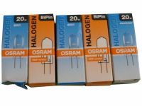 5 Stück Osram Halogen Lampen 20W 12V G4 BiPin orig. verpackt NEU Sachsen-Anhalt - Halle Vorschau