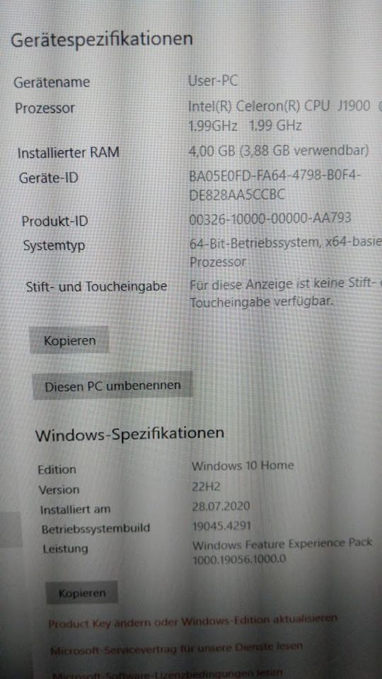 Medion Desktop PC mit Windows 10 Lizenz in Düsseldorf