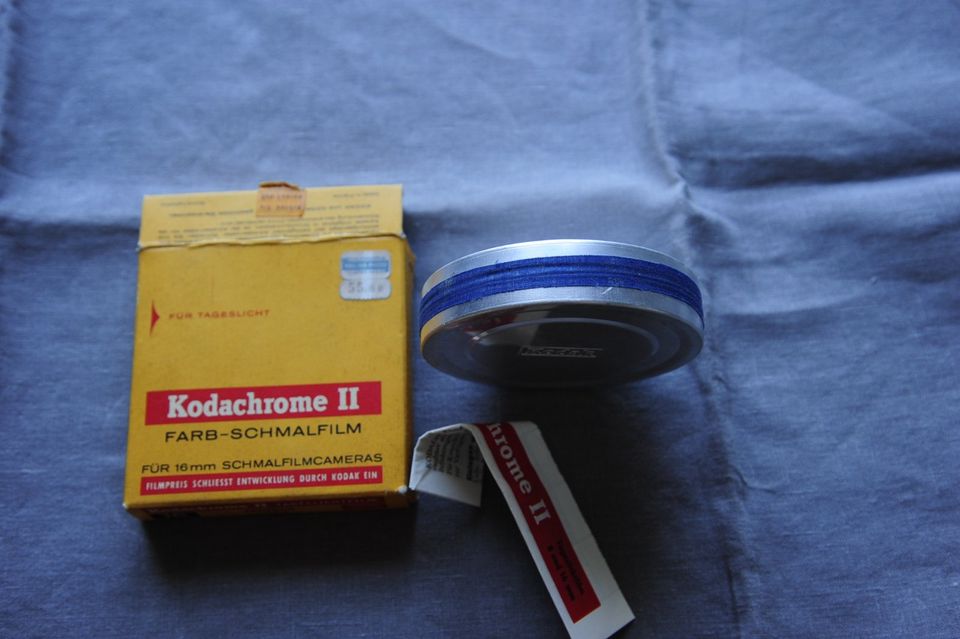Kodak Kodakchrome II Farb Schmalfilm 16 mm 30 m OVP Tageslicht in Ravensburg