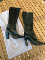 Stiefel, schwarz, Lack, schwarz, hoch, Prada, sehr gut-gut, 35,5 Bayern - Markt Schwaben Vorschau