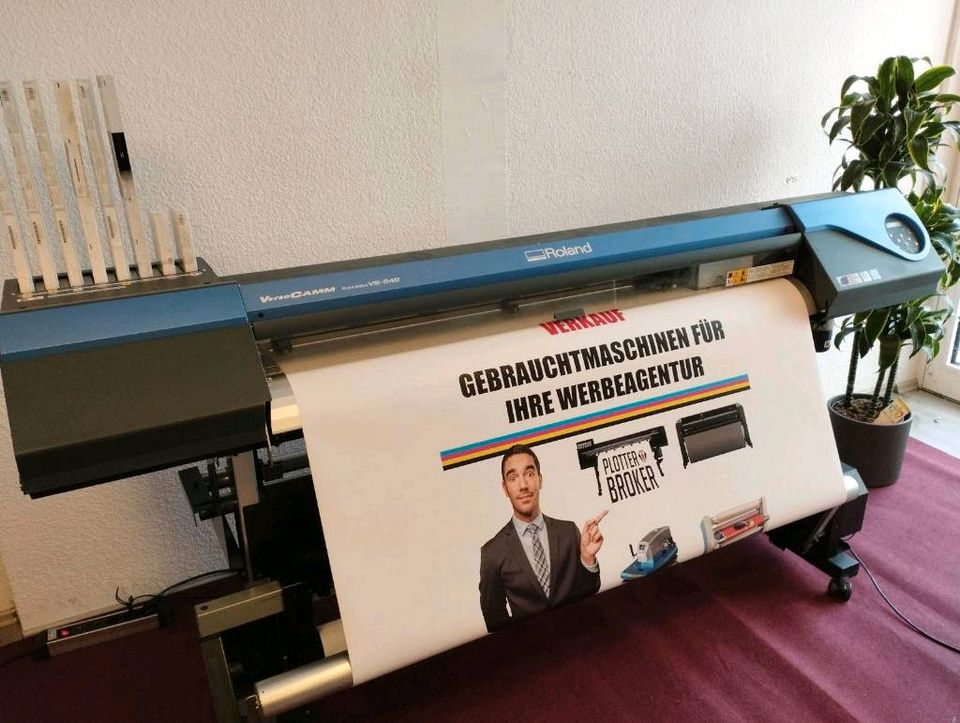 Roland vs540 print & cut Digitaldrucker sticker,Großformatdrucker in Herne