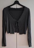 Graue dünne Strickjacke / Bolero Hessen - Guxhagen Vorschau
