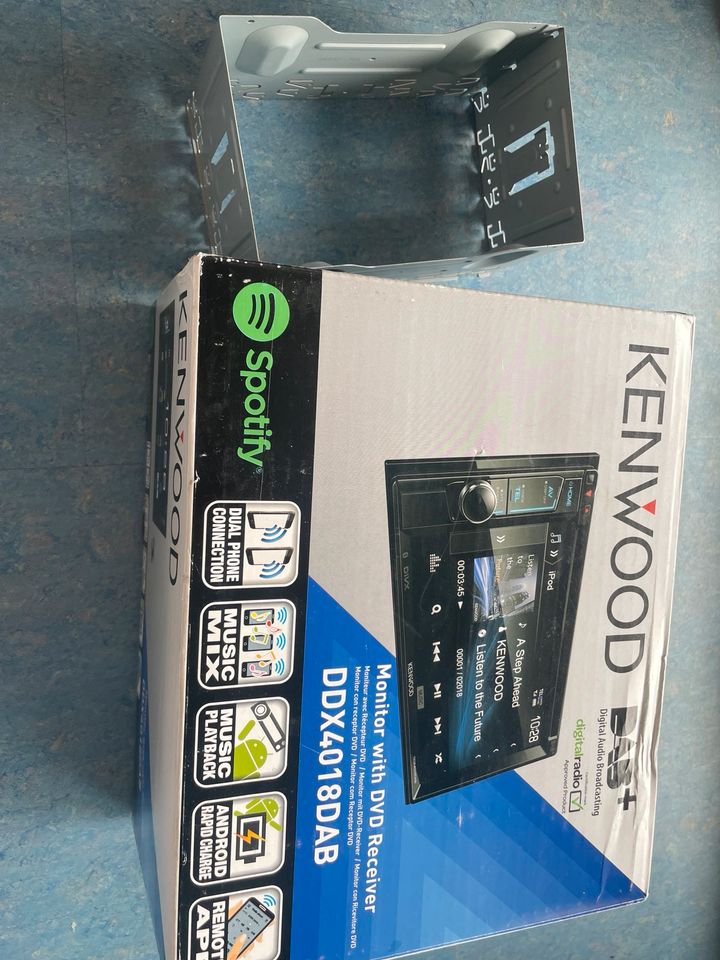 Kenwood DDX4018DAB Bluetooth-Modul & Digitalradio mit Touchscreen in Ochsenhausen