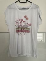 Weißes T-Shirt mit Aufdruck Nordrhein-Westfalen - Beverungen Vorschau