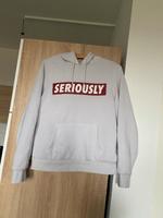 Pullover Pulli S 36 38 M weiß Kapuze Bauchtasche hoodie Sachsen - Döbeln Vorschau