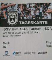 Ticket SSV Ulm - SC Verl 18.05.2024 Block D2 Bayern - Neu Ulm Vorschau