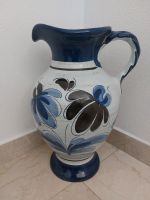 Bodenvase bauchig blaues Muster ca. 42 cm hoch Bayern - Vierkirchen Vorschau