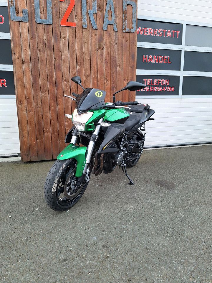 BENELLI BN 600 Bj 2020 Linke Seite def. 6990 km Naked Bike in Berlstedt