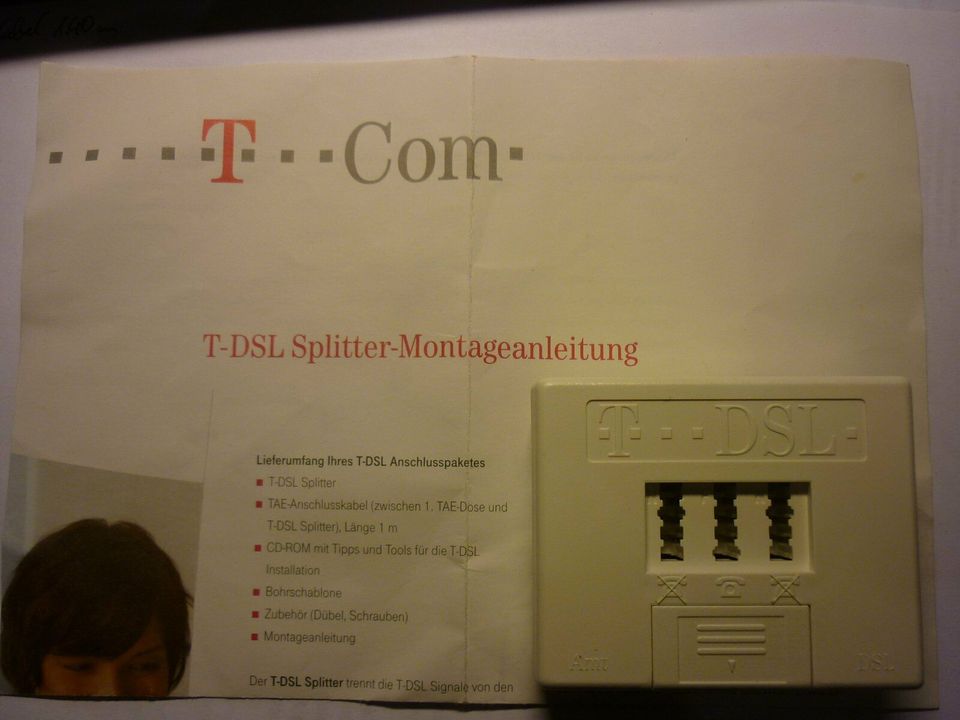 T-DSL Splitter unbenutzt in Dummerstorf