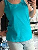 Janina Basic Top hellblau Türkis 42 Brandenburg - Wandlitz Vorschau