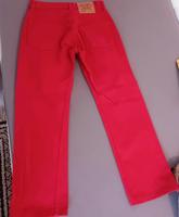 Levis Jeans rot  501   , W28/32, gekürzt Hessen - Oestrich-Winkel Vorschau