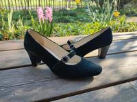 Leder Trachtenschuhe Pumps Schwarz 36 3⅕ Dirndl Tracht Gerwinia Bayern - Bad Feilnbach Vorschau