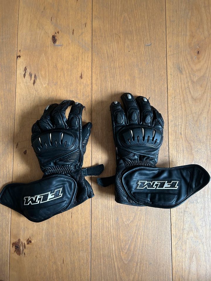 FLM Motorradhandschuhe Leder Gr. 9.5 in Stuhr