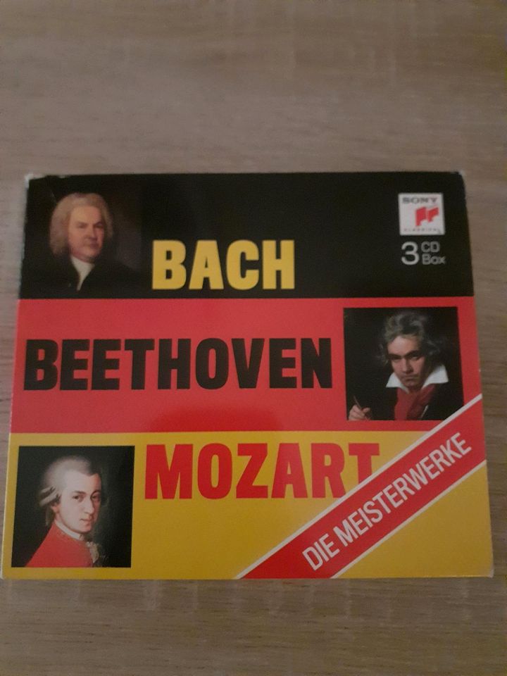 CD Box Bach Beethoven Mozart in Amberg