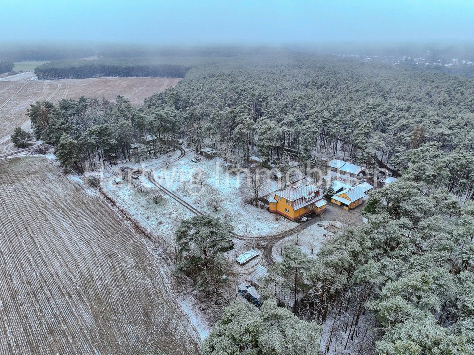 Die Natur ruft –  Alleinlage auf ca. 15.300 m² (bei Berlin) in Bestensee