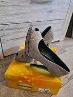 Pumps Peeptoes mit Strasssteinen Gr. 38 Neu Graceland Deichmann Nordrhein-Westfalen - Dorsten Vorschau