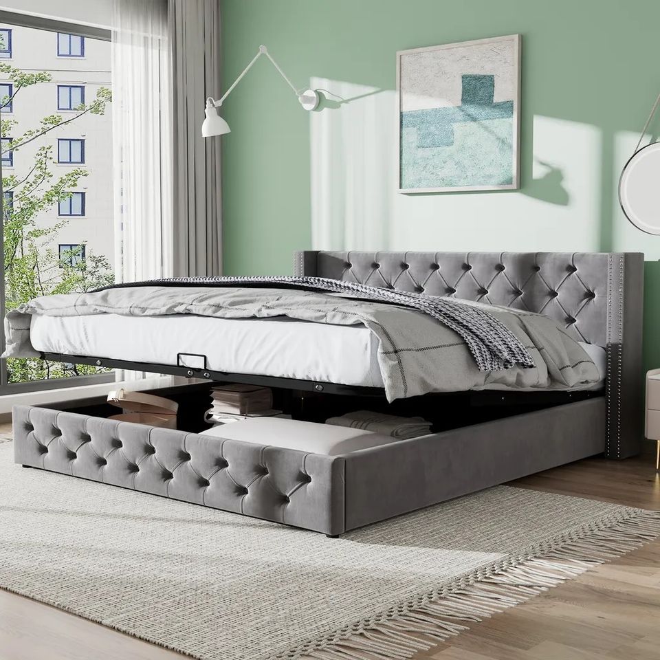 Doppelbett 140x200 Neu Polsterbett Bettgestell Boxspringbett Bett in Hamburg