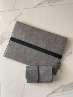 Notebook Sleeve Cover Filz grau, MacBook. Inkl kleines Case. Niedersachsen - Laatzen Vorschau