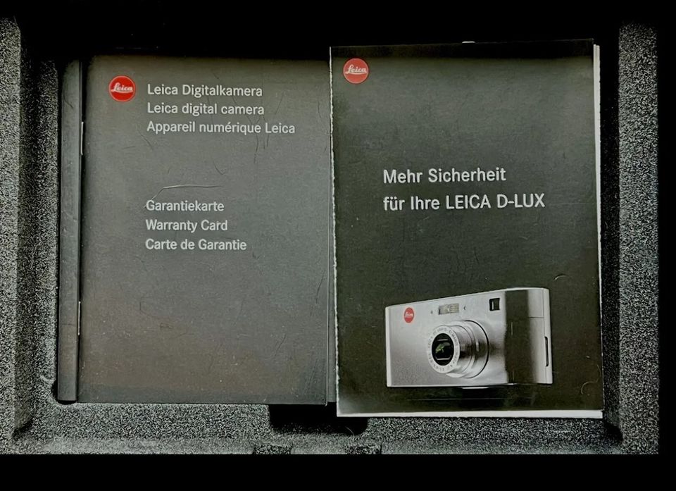 Leica D-Lux 1 org. 2003 - Sammler Zustand + OVP  - keine Q oder M in Hamburg