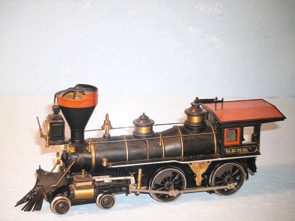 Bachmann 4-4-0, Spur 0, Modell, Geno Lokomotive von Riva Rossi in Bergen