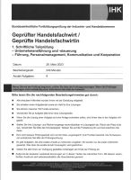 Handelsfachwirt Prüfungen 2015 bis 2023 (VO 2014) Stuttgart - Stuttgart-Mitte Vorschau