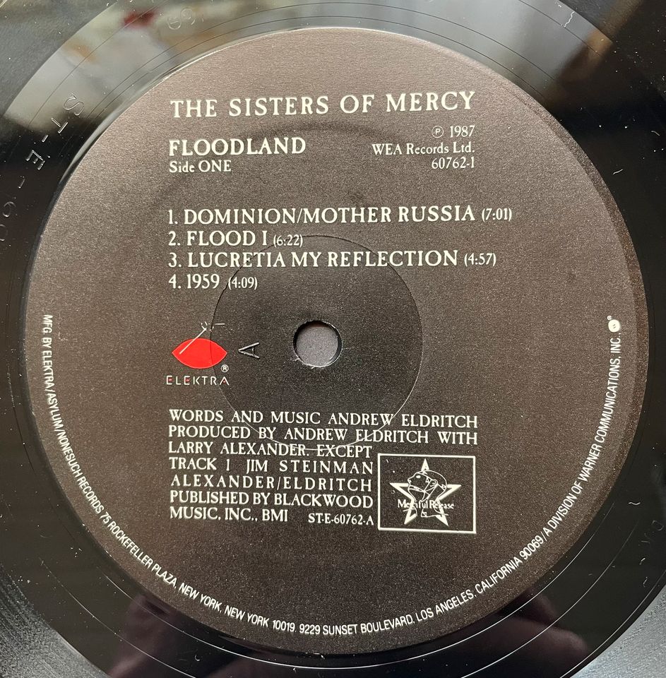 Schallplatte The Sisters Of Mercy Floodland  / U.S B Ware in Bockenem